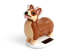 Kikkerland corgi Elroy solar