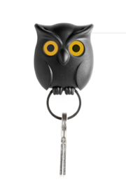 Qualy owl keyholder black