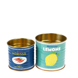 Rex London Lemons & Harissa mini storage tins