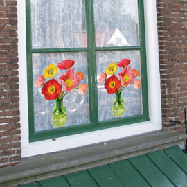 Flat Flowers Papaver