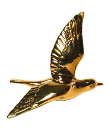 Heinen wandvogel goud 2