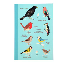 Rex London Garden birds A5 notebook