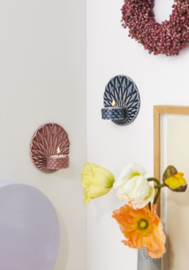 Dottir Pipanella wall light dusty rose