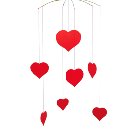 Flensted happy hearts mobile