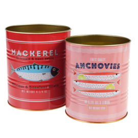 Rex London Fish storage tins