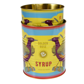 Rex London Golden rose syrup storage tins