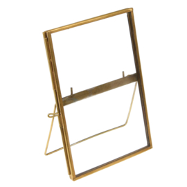 Rex London staand brass fotoframe 10x15