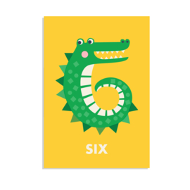 Rex London kaart Krokodil 6 jaar