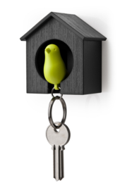 Qualy sparrow keyholder groen