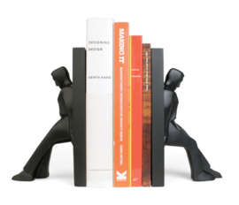 Kikkerland bookends leaning men