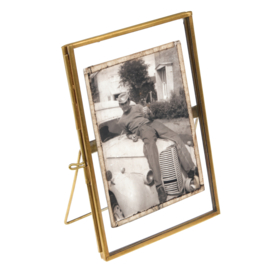Rex London staand brass fotoframe 10x15