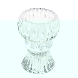 Rex London candle holder clear