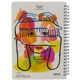 Blue Q spiraal notebook Everything avoiding