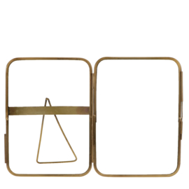 Rex London staand brass fotoframe 13x18 cm