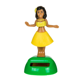 Solar Hula girl geel