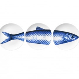 Heinen wandbord met vis (3)
