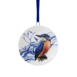 Heinen kerstornament IJsvogel