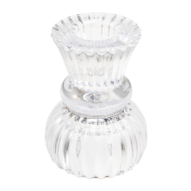 Rex London candle holder clear