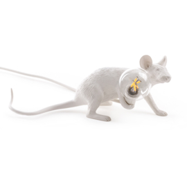 Seletti Mouse lamp lie down wit USB