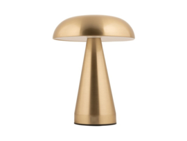 Leitmotiv lamp Rachel brushed gold LED