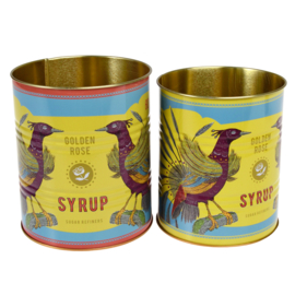 Rex London Golden rose syrup storage tins