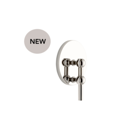 Stoff Nagel wall hanger chrome