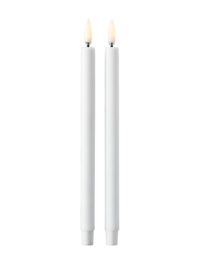 Stoff Nagel LED kaarsen by Uyuni wit