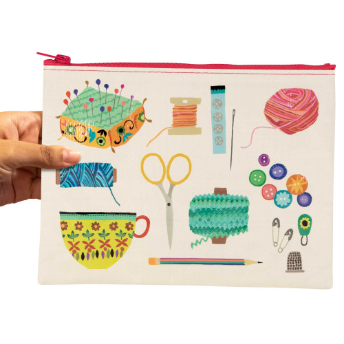 Blue Q Pouch zipper Sewing Kit