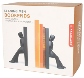 Kikkerland bookends leaning men