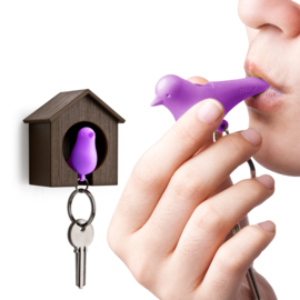 Qualy sparrow keyholder paars