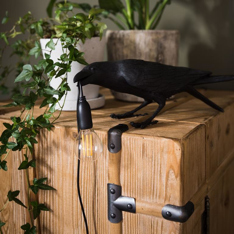 Seletti Bird lamp waiting | SELETTI | Living