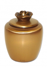Mini bronzen urn