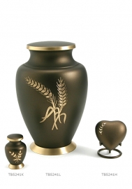 Bronzen urnen set