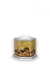 Porseleinen urn mini  (Alleen op aanvraag beschikbaar en prijs)