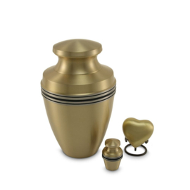 Bronzen urn