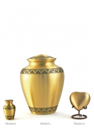 Bronzen urnen set