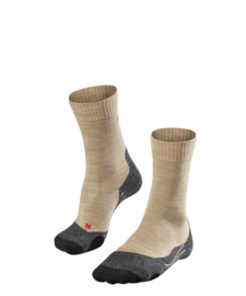 Wandelsokken Trekking dames beige (cooling effect) Mt 37/38