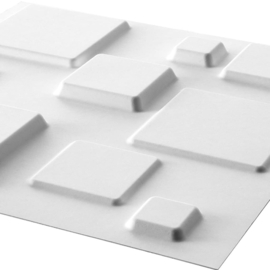 3D-Wandpaneel Squares