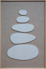 Feltro Acustico 009 B Stacked Ovals