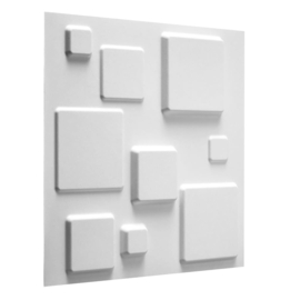 3D-Wandpaneel Squares