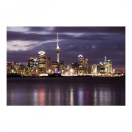 Vlies Fotobehang; Auckland at Night (vanaf)