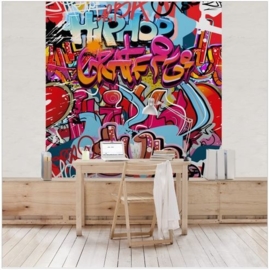 Vliesbehang HipHop Graffiti (vanaf)