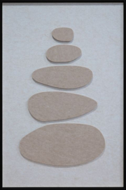 Feltro Acustico 009 A Stacked Ovals