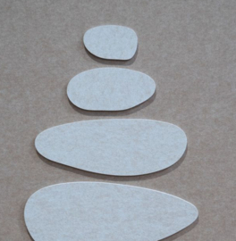 Feltro Acustico 009 B Stacked Ovals