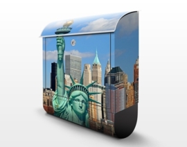 Design Brievenbus New York Skyline