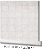 Botanica 33970 behang met vierkante tegels grijs beige