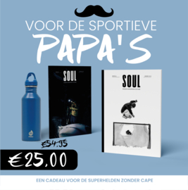 SOUL Magazine Cadeaupakket - Mizu M8 drinkfles - Vaderdag