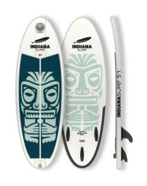 Indiana 5'1" inflatable surfboard