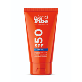 Island Tribe sun protection Clear Gel SPF 50 100 ml