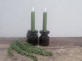 LED Dinerkaars 15 cm  (Set van 2) Groen